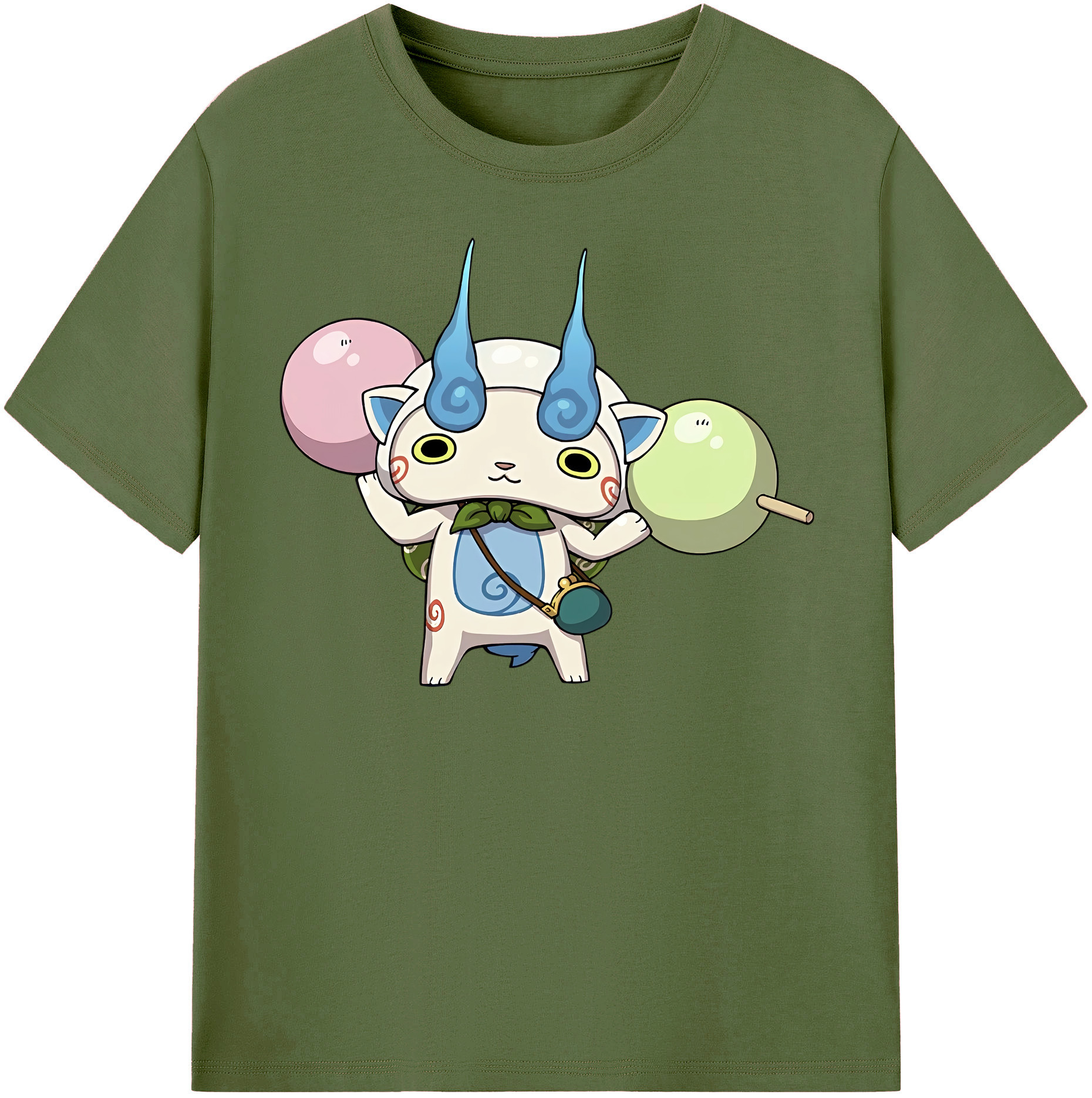 （画像用） 妖怪ウォッチ Yo-kai Watch 綿100％半袖Tシャツ（フロントプリント）